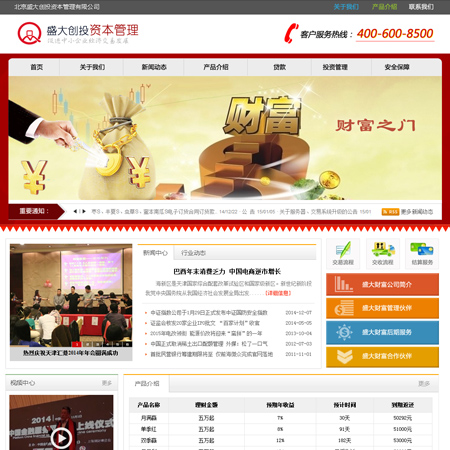 微信小程序开发案例北京盛大创投资本管理有限公司